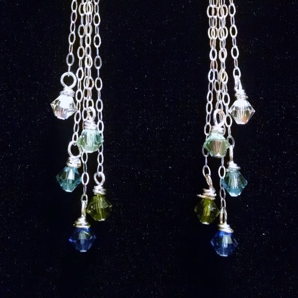 Handmade Cute Dragonfly Charm Fishhook Earrings - Picture 2 of 2